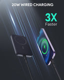 Darrahopens Electronics > Battery Chargers & Power > Power Banks & Chargers Aukey MagLinnk 6700mAh Magnetic Wireless Charging Power Bank (PB-MS01)