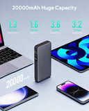Darrahopens Electronics > Battery Chargers & Power > Power Banks & Chargers Aukey Sprint X 20K 65W 20000mAh Portable Power Bank with PD3.0 (PB-Y43)