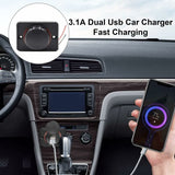 Darrahopens Electronics > Battery Chargers & Power > Power Banks & Chargers Car Usb Charger, 3.1A 12V/24V Usb Control Panel, Dual Port Charger Power Socket, 2 Port Adapter, For Car, Marine, Rv,