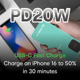 Darrahopens Electronics > Battery Chargers & Power > Power Banks & Chargers ChargeCore SafeCharge Max 10K - Aquatic Awe