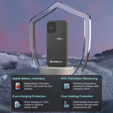 Darrahopens Electronics > Battery Chargers & Power > Power Banks & Chargers ChargeCore SafeCharge Max 10K - Black