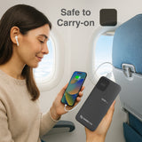 Darrahopens Electronics > Battery Chargers & Power > Power Banks & Chargers ChargeCore SafeCharge Max 10K - Black