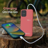 Darrahopens Electronics > Battery Chargers & Power > Power Banks & Chargers ChargeCore SafeCharge Max 10K - Sunset Coral
