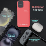 Darrahopens Electronics > Battery Chargers & Power > Power Banks & Chargers ChargeCore SafeCharge Max 10K - Sunset Coral