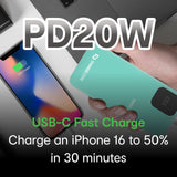 Darrahopens Electronics > Battery Chargers & Power > Power Banks & Chargers ChargeCore SafeCharge Max 10K - Sunset Coral
