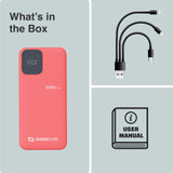Darrahopens Electronics > Battery Chargers & Power > Power Banks & Chargers ChargeCore SafeCharge Max 10K - Sunset Coral