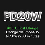 Darrahopens Electronics > Battery Chargers & Power > Power Banks & Chargers ChargeCore SafeCharge Max 10K - White
