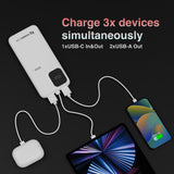 Darrahopens Electronics > Battery Chargers & Power > Power Banks & Chargers ChargeCore SafeCharge Max 10K - White