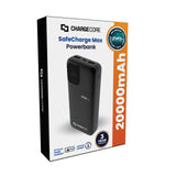 Darrahopens Electronics > Battery Chargers & Power > Power Banks & Chargers ChargeCore SafeCharge Max 20K - Black