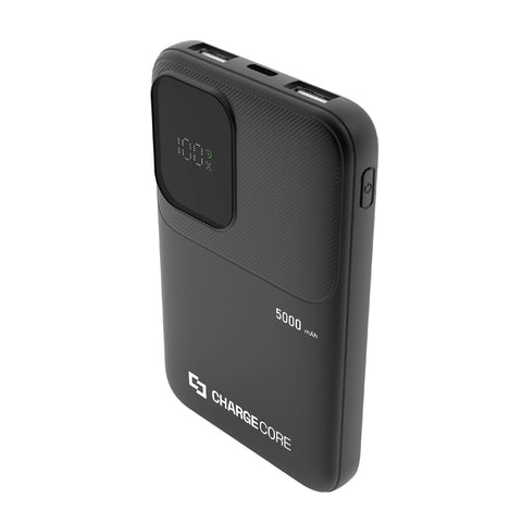 Darrahopens Electronics > Battery Chargers & Power > Power Banks & Chargers ChargeCore SafeCharge Max 5K - Black