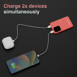 Darrahopens Electronics > Battery Chargers & Power > Power Banks & Chargers ChargeCore SafeCharge Max 5K - Sunset Coral