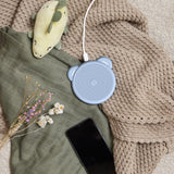 Darrahopens Electronics > Battery Chargers & Power > Power Banks & Chargers Kreafunk Kids Paddy Wireless Qi Charger 15W - Cloudy Blue