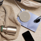 Darrahopens Electronics > Battery Chargers & Power > Power Banks & Chargers Kreafunk Kids Paddy Wireless Qi Charger 15W - Ivory Sand