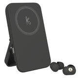 Darrahopens Electronics > Battery Chargers & Power > Power Banks & Chargers Kreafunk Tocharge Go Powerbank + Earbuds - Black