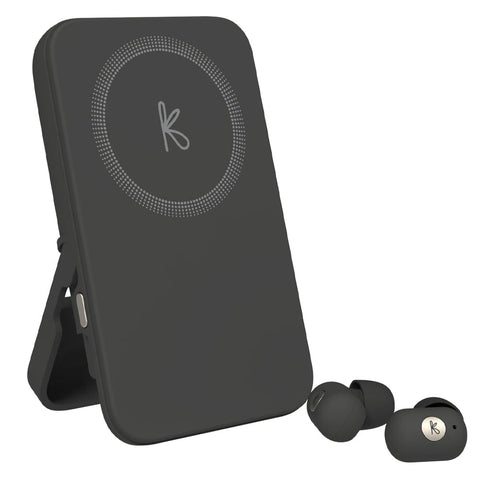 Darrahopens Electronics > Battery Chargers & Power > Power Banks & Chargers Kreafunk Tocharge Go Powerbank + Earbuds - Black