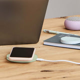 Darrahopens Electronics > Battery Chargers & Power > Power Banks & Chargers Kreafunk Wicharge 2 Wireless Qi Charger 15W - Dusty Olive