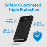 Darrahopens Electronics > Battery Chargers & Power > Power Banks & Chargers Laser 10000mAh Powerbank 18W PD with LED Indicator Black