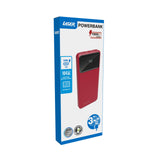 Darrahopens Electronics > Battery Chargers & Power > Power Banks & Chargers Laser 10000mAh Powerbank 18W PD with LED Indicator Red