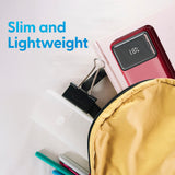 Darrahopens Electronics > Battery Chargers & Power > Power Banks & Chargers Laser 10000mAh Powerbank 18W PD with LED Indicator Red