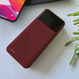 Darrahopens Electronics > Battery Chargers & Power > Power Banks & Chargers Laser 10000mAh Powerbank 18W PD with LED Indicator Red