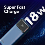 Darrahopens Electronics > Battery Chargers & Power > Power Banks & Chargers Laser 10000mAh Powerbank 18W PD with LED Navy