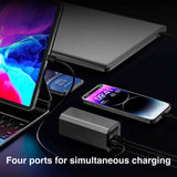 Darrahopens Electronics > Battery Chargers & Power > Power Banks & Chargers Laser 100W PD 20000mAh Laptop Power Bank Black