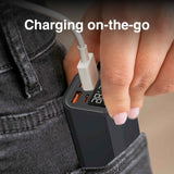 Darrahopens Electronics > Battery Chargers & Power > Power Banks & Chargers Laser 100W PD 20000mAh Laptop Power Bank Black