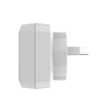 Darrahopens Electronics > Battery Chargers & Power > Power Banks & Chargers Laser Dual USB AC Charger 2.4A with 3-in-1 Cable White