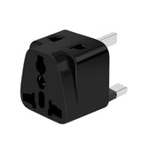 Darrahopens Electronics > Battery Chargers & Power > Power Banks & Chargers US to UK Power Plug Adapter, UROPHYLLA Type G Outlet Travel Power Adapter Plug for UK, Ireland, London, Hong Kong, Scotland, England, Dublin, Singapore - 3 Pack & Grounded 2 in 1 [Black]