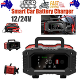 Darrahopens Electronics > Battery Chargers & Power > Powerboards & Adapters 12V 20A/24V 10A Smart Car Battery Charger for Lead Acid LiFePo4 AGM Moto Battery
