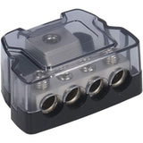 Darrahopens Electronics > Battery Chargers & Power > Powerboards & Adapters 4 Way Power Distribution Block Fuse Holder Amp Fuse Distribution Block Car Audio Splitter