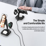 Darrahopens Electronics > Battery Chargers & Power > Powerboards & Adapters 5 in 1 Wireless Charging Station with Night Light