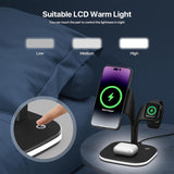 Darrahopens Electronics > Battery Chargers & Power > Powerboards & Adapters 5 in 1 Wireless Charging Station with Night Light