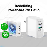 Darrahopens Electronics > Battery Chargers & Power > Powerboards & Adapters Laser 100W GaN USB-C and USB-A Wall Charger