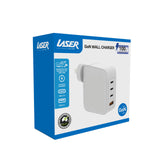 Darrahopens Electronics > Battery Chargers & Power > Powerboards & Adapters Laser 100W GaN USB-C and USB-A Wall Charger