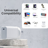 Darrahopens Electronics > Battery Chargers & Power > Powerboards & Adapters Laser ChargeCore 45W PD GaN USB-C Wall Charger