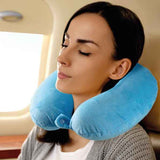 Darrahopens Electronics > Battery Chargers & Power > Powerboards & Adapters Laser Memory Foam Neck Pillow Blue