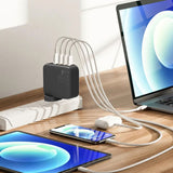 Darrahopens Electronics > Battery Chargers & Power > Powerboards & Adapters Laser PD3.0 200W GaN Wall Charger Black
