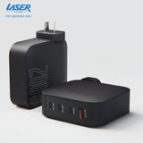 Darrahopens Electronics > Battery Chargers & Power > Powerboards & Adapters Laser PD3.0 200W GaN Wall Charger Black