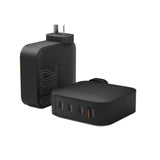 Darrahopens Electronics > Battery Chargers & Power > Powerboards & Adapters Laser PD3.0 200W GaN Wall Charger Black