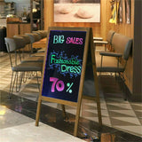Darrahopens Electronics > Battery Chargers & Power > Powerboards & Adapters Vintage Neon LED Message Writing Board Stand Pavement Sign Illuminated Erasable