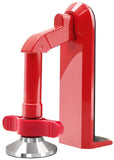 Darrahopens Electronics > Business & Home Security > Electronic Door Locks Heavy Duty Portable Door Lock for Travel, Adjustable Door Stopper for Home Security, No Drill Anti-Theft Door Jammer for Women, Kids, Solo Living (Red)