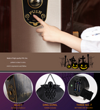 Darrahopens Electronics > Business & Home Security > Intercoms & Doorbells 2-Piece White Halloween Animated Eyeball Doorbell - Spooky Light-Up Prop with Scary Sounds for Party & Door Decoration