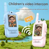 Darrahopens Electronics > Business & Home Security > Intercoms & Doorbells Kids Video Walkie Talkie 2-Pack with 2-inch Screen - Long Range, Clear Sound & Voice Changer for Outdoor Fun & Indoor Play