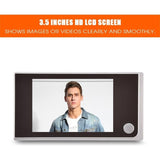 Darrahopens Electronics > Business & Home Security > Intercoms & Doorbells Smart Indoor/Outdoor Peephole Camera Smart Doorbell Security Camera 120 Degree Wide View Digital Door Viewer And