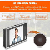 Darrahopens Electronics > Business & Home Security > Intercoms & Doorbells Smart Indoor/Outdoor Peephole Camera Smart Doorbell Security Camera 120 Degree Wide View Digital Door Viewer And