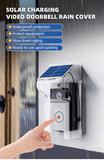 Darrahopens Electronics > Business & Home Security > Intercoms & Doorbells Transparent Rain Cover + Doorbell Combination HD Wireless Video Doorbell with Long-Lasting Battery