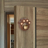 Darrahopens Electronics > Business & Home Security > Intercoms & Doorbells Wind chime - Magnetic wind chime - Wooden doorbell - Wooden shop bell - For opening doors (Cat)