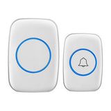 Darrahopens Electronics > Business & Home Security > Intercoms & Doorbells Wireless Doorbell Kit Home Call Button Remote Control White Waterproof Chime
