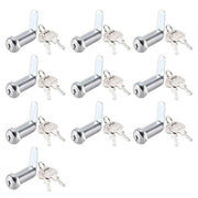 Darrahopens Electronics > Business & Home Security > Safes & Lock Boxes 1/5/10pcs File Cabinet Drawer Milk Box Swivel Lock Small Round Security Lock - 16mm-10PCS In Australia - Darrahopens